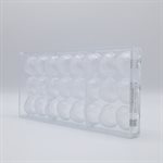 POLYCARBONATE MOLD STRAWBERRY 27.5X13.5X2.4CM