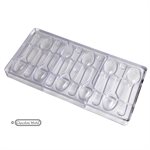 POLYCARBONATE MOLD COFFEESPOON 27.5X13.5X2.4CM