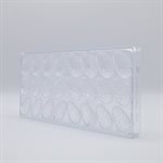POLYCARBONATE MOLD PINEAPPLE 27.5X13.5X2.4CM