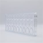 POLYCARBONATE MOLD EGG 27.5X13.5X2.4CM