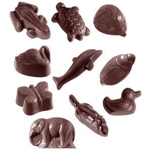 POL.MLD ASSORTMENT ANIMALS 27.5X13.5X2.4CM