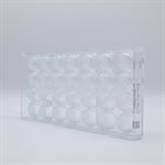 POLYCARBONATE MOLD SMALL ROSE 27.5X13.5X2.4CM