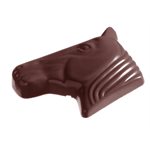 POLYCARBONATE MOLD HORSE HEAD 27.5X13.5X2.4CM