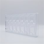 POLYCARBONATE MOLD HORSE HEAD 27.5X13.5X2.4CM