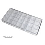POLYCARBONATE MOLD PYRAMID 27.5X13.5X2.4CM