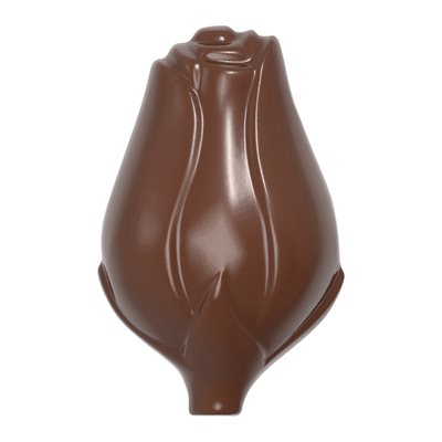 POLYCARBONATE MOLD ROSE 27.5X13.5X2.4CM