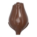 POLYCARBONATE MOLD ROSE 27.5X13.5X2.4CM