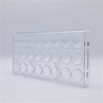 POLYCARBONATE MOLD UFO 27.5X13.5X2.4CM