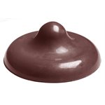 POLYCARBONATE MOLD MEXICAN HAT 27.5X13.5X2.4CM