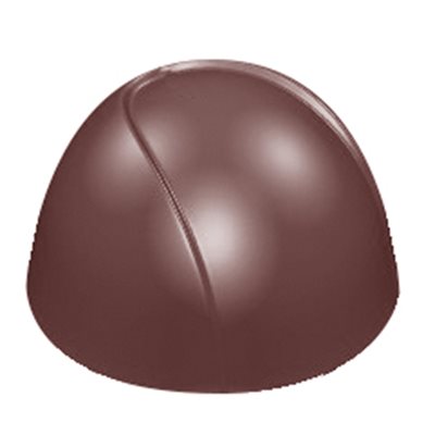 POLYCARBONATE MOLD MODERN ROUND2 27.5X13.5X2.4CM