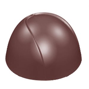 POLYCARBONATE MOLD MODERN ROUND2 27.5X13.5X2.4CM