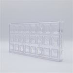 POLYCARBONATE MOLD BLOCKS 27.5X13.5X2.4CM