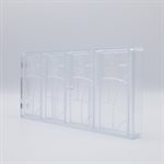 POLYCARBONATE MOLD TABLET MAYA 27.5X13.5X2.4CM