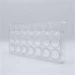 POLYCARBONATE MOLD BE TJOKOLATE 27.5X13.5X2.6CM