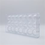 POLYCARBONATE MOLD BE TJOKOLATE 27.5X13.5X2.6CM