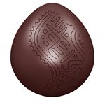 POLYCARBONATE MOLD EGG MAY 27.5X13.5X2.4CM