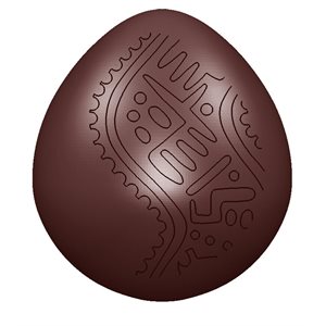 POLYCARBONATE MOLD EGG MAY 27.5X13.5X2.4CM