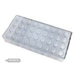 POLYCARBONATE MOLD BE POINT 7,5 27.5X13.5X4CM
