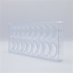 POLYCARBONATE MOLD BE LUNE DE MIEL 27.5X13.5X2.8CM