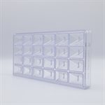 POLYCARBONATE MOLD BE PYRALINE 27.5X13.5X2.4CM