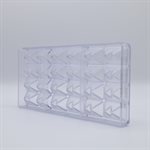 POLYCARBONATE MOLD BE PYRALINE 27.5X13.5X2.4CM