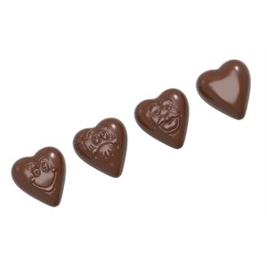 POL.MLD HEART SMILEY 3 FIG 27.5X13.5X2.4CM