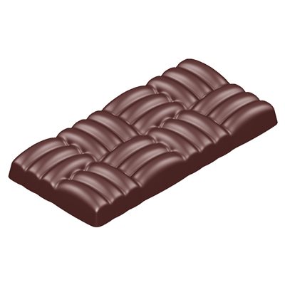 POLYCARBONATE MOLD BAR WOVEN 27.5X13.5X2.4CM