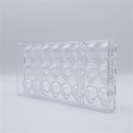 POLYCARBONATE MOLD COFFEECUP 27.5X13.5X2.4CM