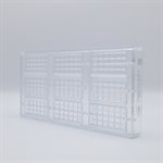 POLYCARBONATE MOLD BAR 27.5X13.5X2.4CM