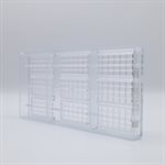POLYCARBONATE MOLD BAR 27.5X13.5X2.4CM