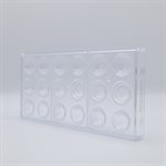 POL.MLD MACARON DE PARIS 3 FIG 27.5X13.5X2.4CM