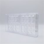POLYCARBONATE MOLD TABLET BUBBLES 27.5X13.5X2.4CM
