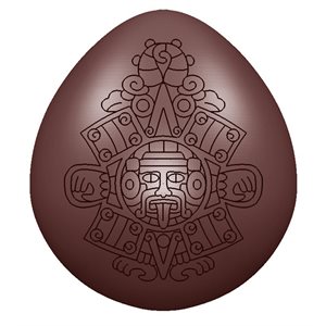 POL.MLD EGG MAYA PRIMITIVE 2 FIG 27.5X13.5X2.8CM