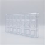 POL.MLD SMALL BLOCK WAVE 27.5X13.5X2.4CM