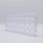 POL.MLD ROUND WAVE S 3 FIG 27.5X13.5X2.4CM