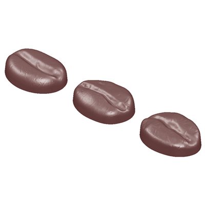 POL.MLD COFFEE BEAN 3 FIG 27.5X13.5X2.4CM