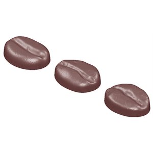 POL.MLD COFFEE BEAN 3 FIG 27.5X13.5X2.4CM