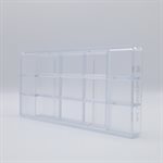 POLYCARBONATE MOLD TABLET STRIPES 27.5X13.5X2.4CM