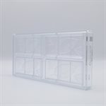 POLYCARBONATE MOLD TABLET LEAF 27.5X13.5X2.4CM