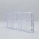 POLYCARBONATE MOLD TABLET LEAF 27.5X13.5X2.4CM