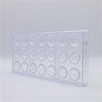 POL.MLD SEABALLS FOSSILS 7 FIG 27.5X13.5X2.5CM