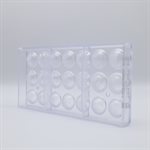 POL.MLD SEABALLS FOSSILS 7 FIG 27.5X13.5X2.5CM