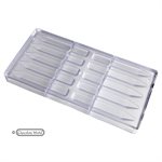 POLYCARBONATE MOLD PENCIL 27.5X13.5X2.4CM