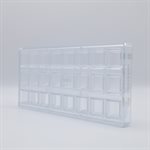 POLYCARBONATE MOLD BLANCO MOLD 27.5X13.5X2.4CM