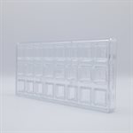 POL.MLD STAMP COCOA SQUARE 27.5X13.5X2.4CM