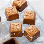 POL.MLD STAMP COCOA SQUARE 27.5X13.5X2.4CM