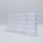 POL.MLD BAMBOO PRALINE 3 FIG 27.5X13.5X2.4CM