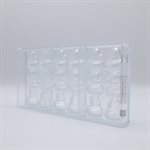 POLYCARBONATE MOLD CARNIVAL DUCK 27.5X13.5X2.4CM
