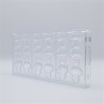 POLYCARBONATE MOLD CARNIVAL DUCK 27.5X13.5X2.4CM