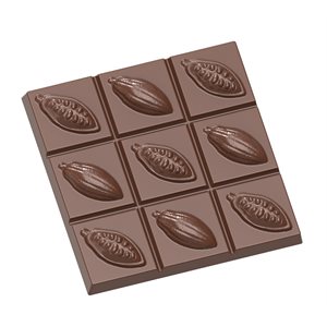 POL.MLD TABLET COCOA BEAN 27.5X13.5X2.4CM